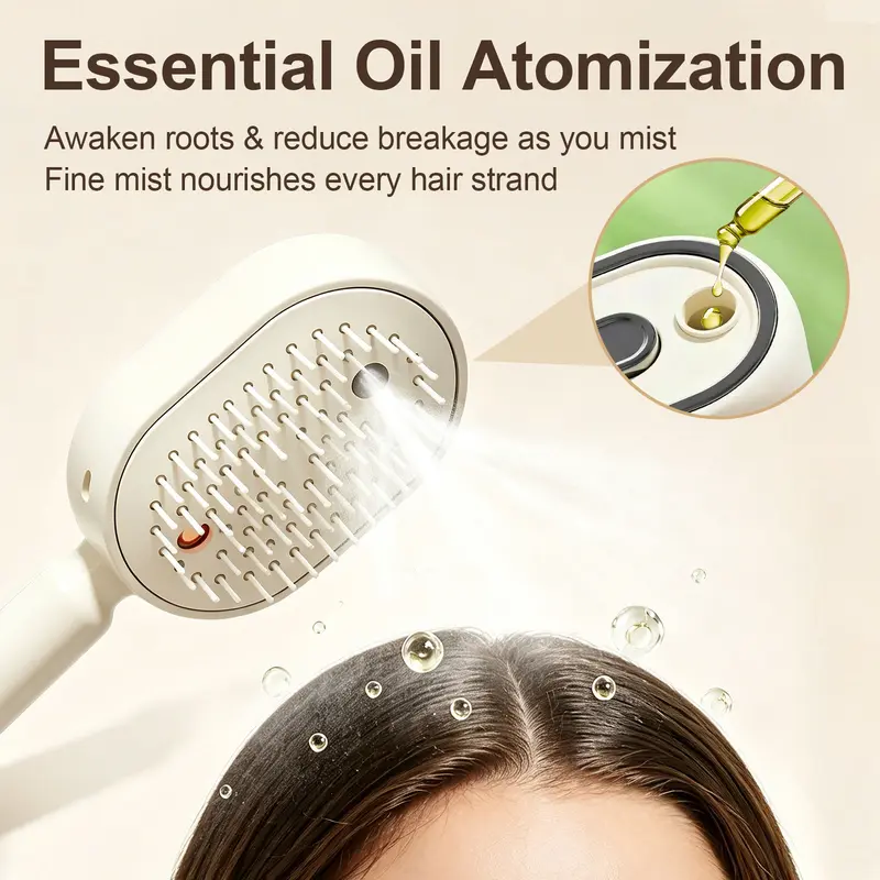 🔥Summer Limited⏳50% OFF 🔥Electric Spray Air Cushion Massage Comb