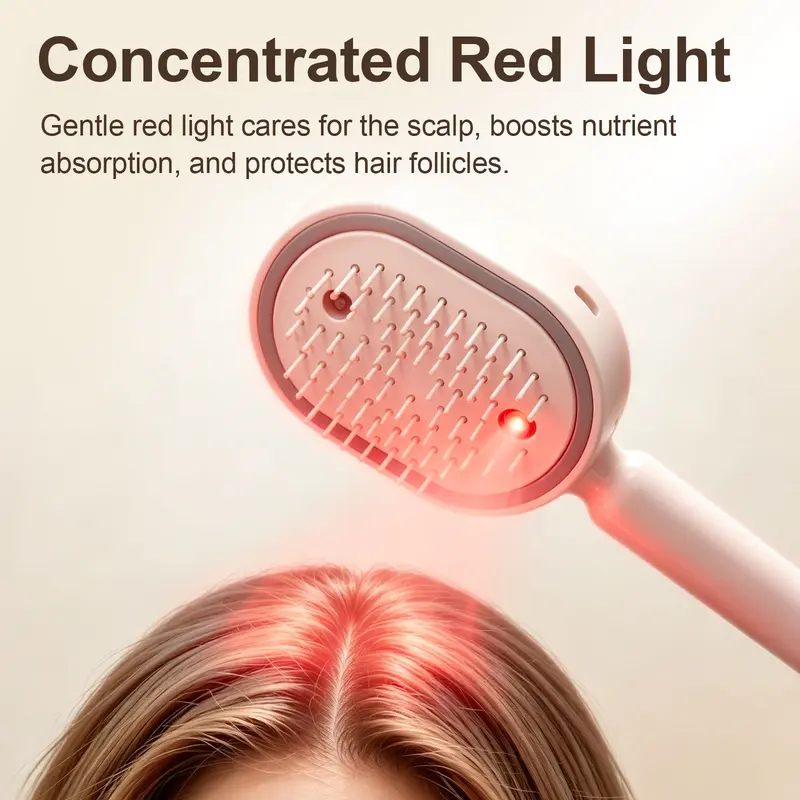 🎁2026 Hot Sales 50% OFF-⚡Electric Spray Air Cushion Massage Comb