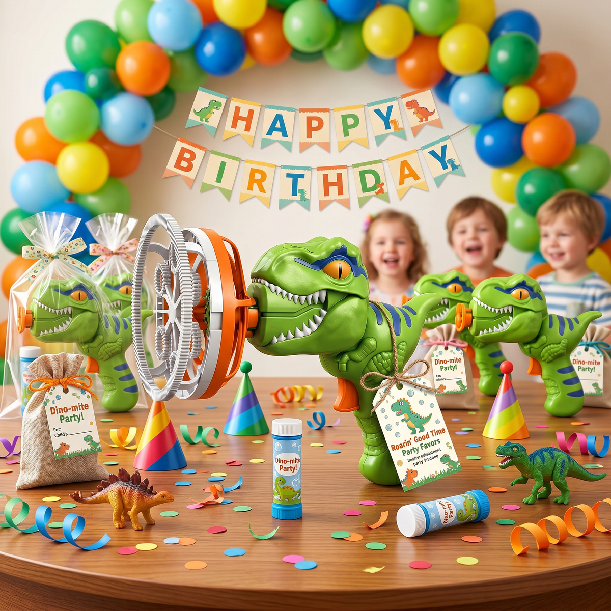 🦖Dinosaur Bubble Gun – Fun Bubbles, Happy Childhood