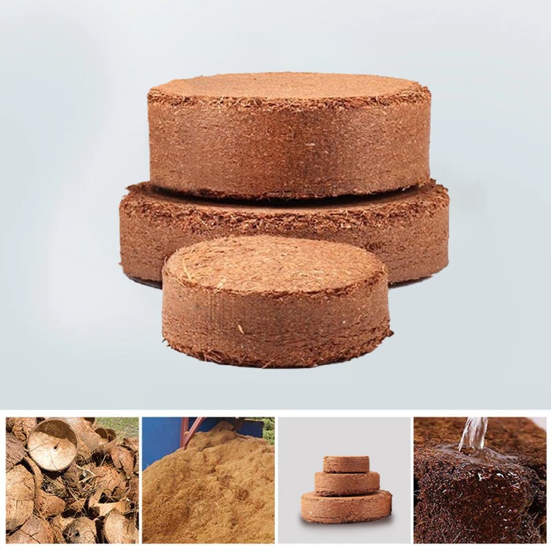🔥LAST DAY 49% OFF🌱Premium Organic Coconut Coir Bricks for Plants