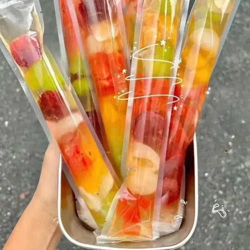 100 PCS Food-grade disposable popsicle bags