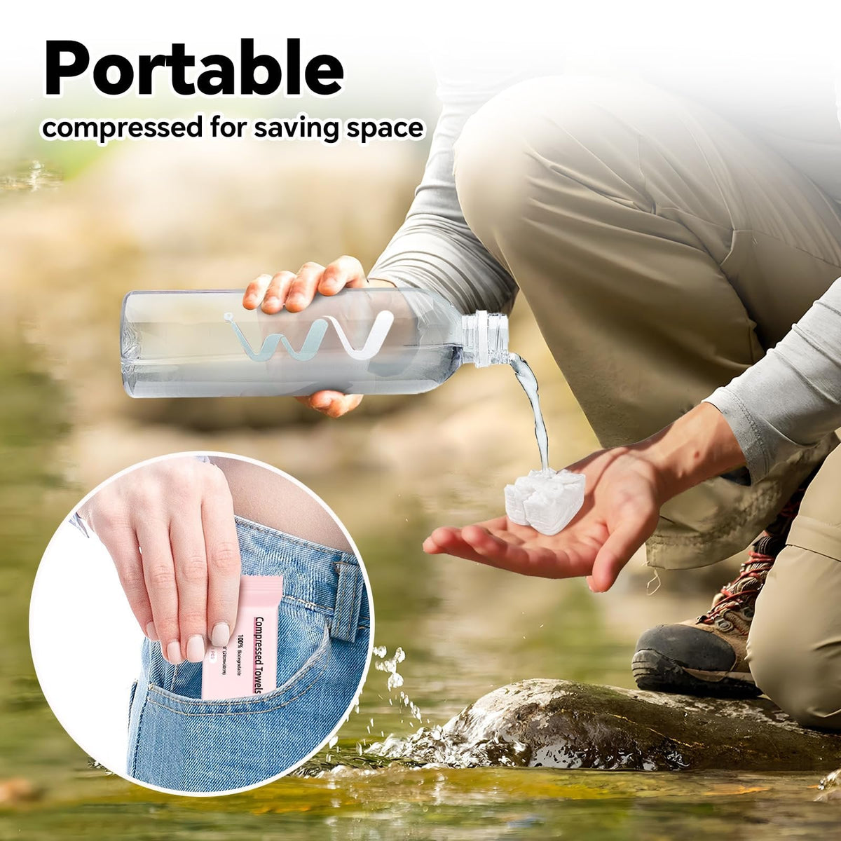 💧Compressed Towels Tablets(30PCS)