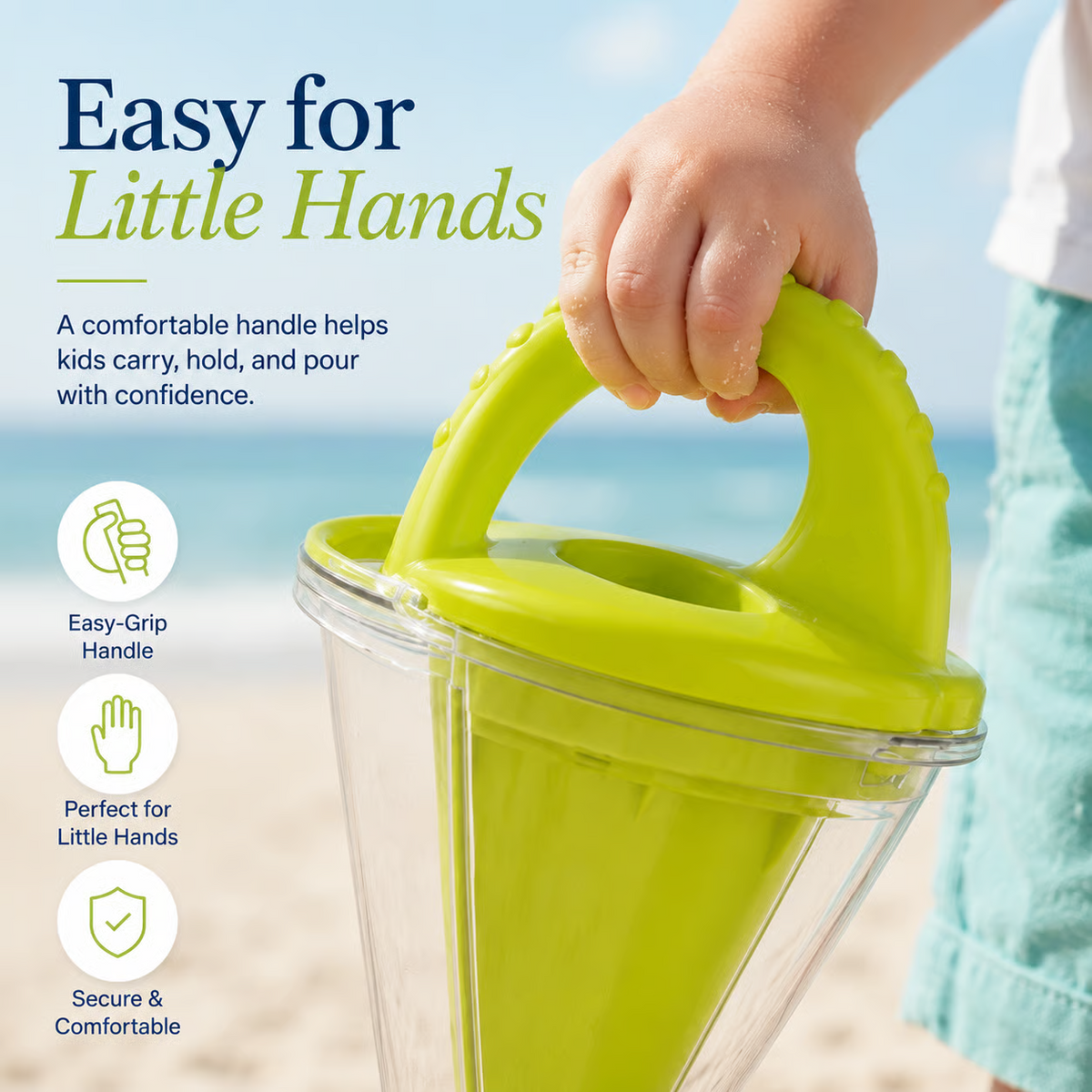 🏖️Spilling Funnel Sand and Water Mixing Toy