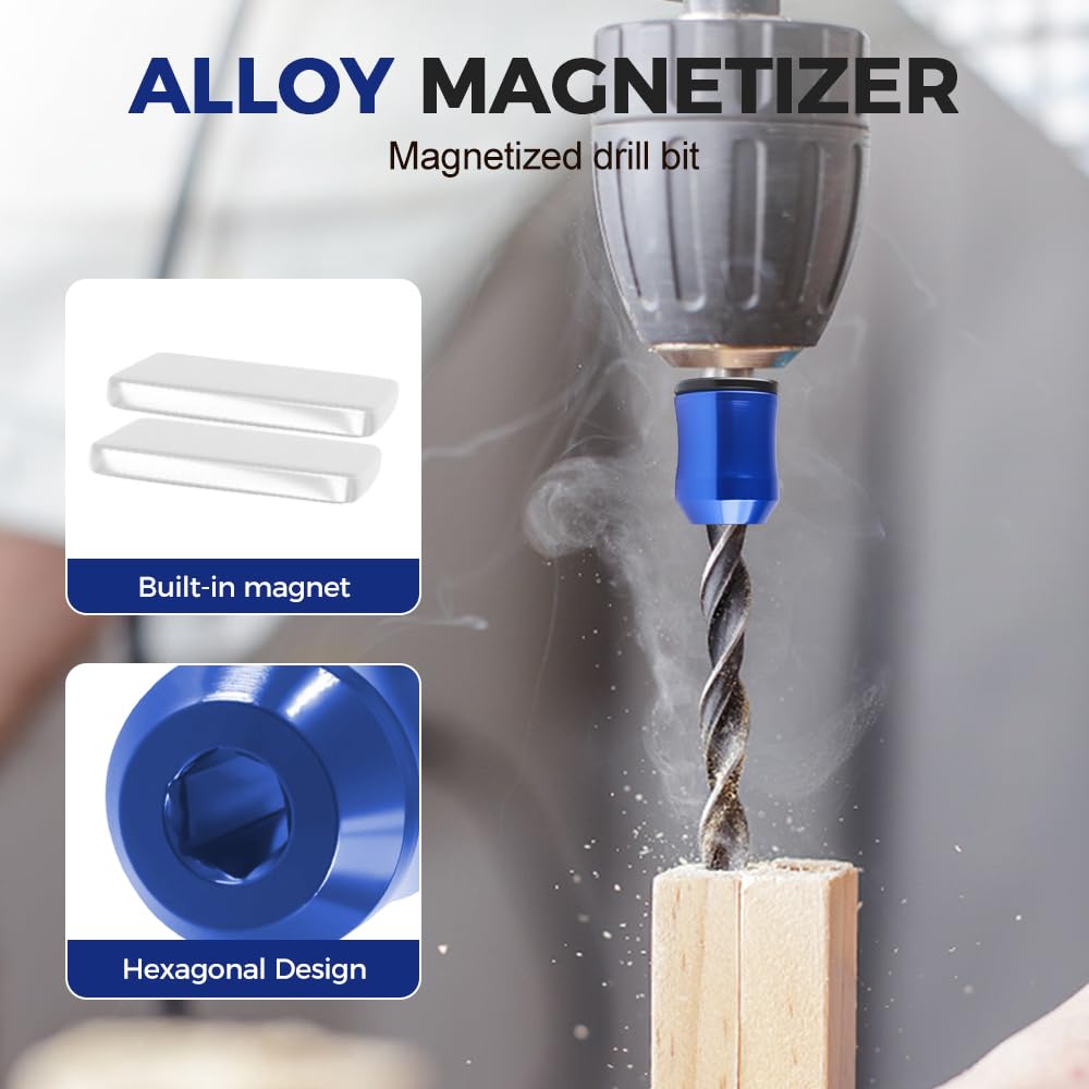 🧲Screwdriver Bit Magnetic Ring – Magnetize Demagnetize in Seconds