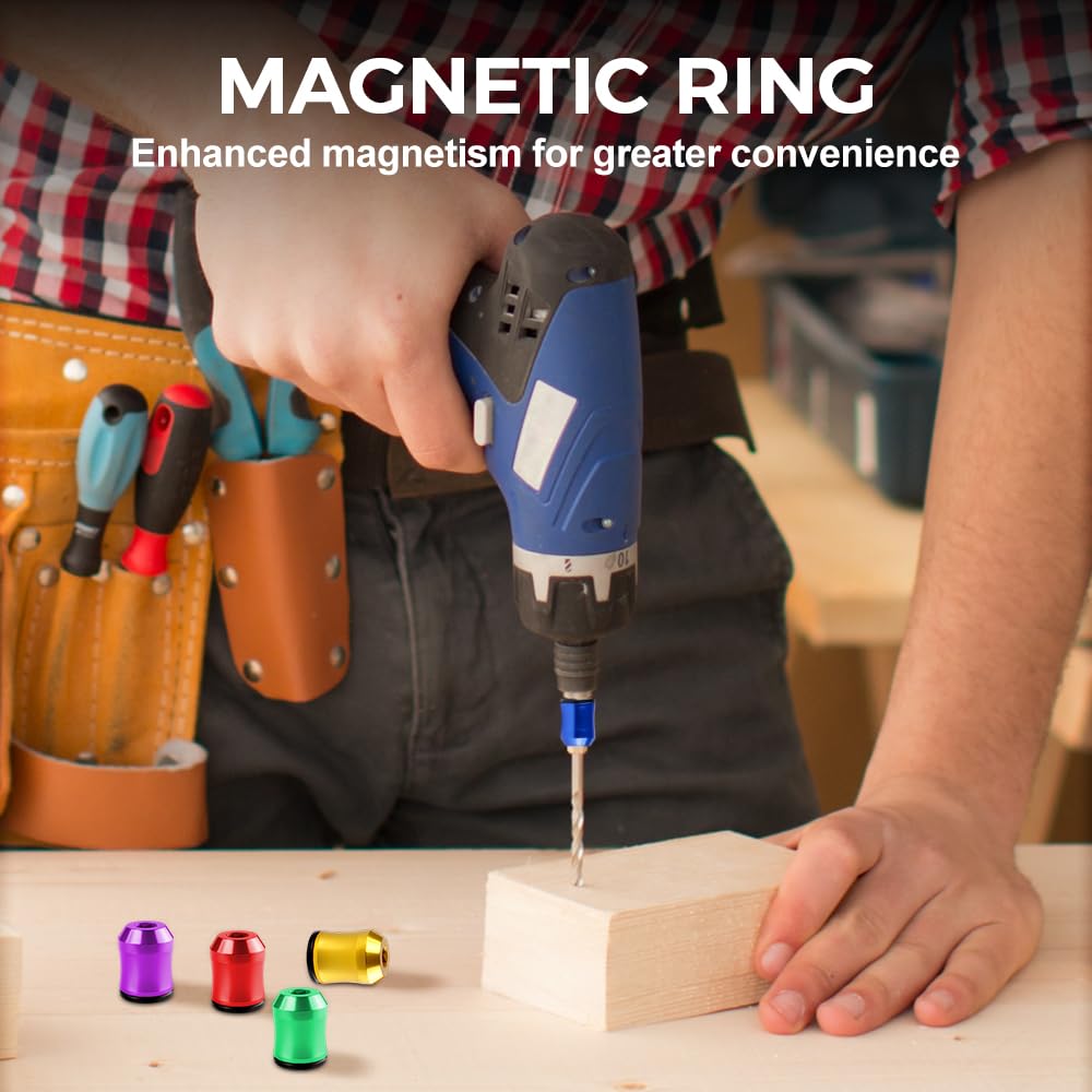 🧲Screwdriver Bit Magnetic Ring – Magnetize Demagnetize in Seconds