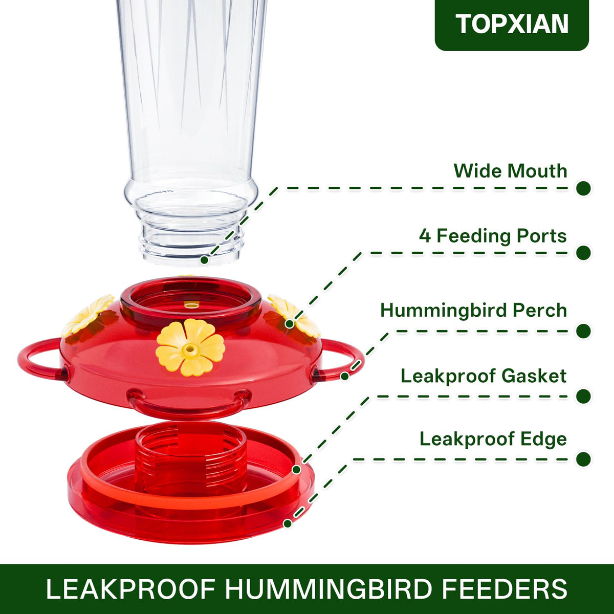 🐦Hummingbird Feeders for Outdoor Hanging