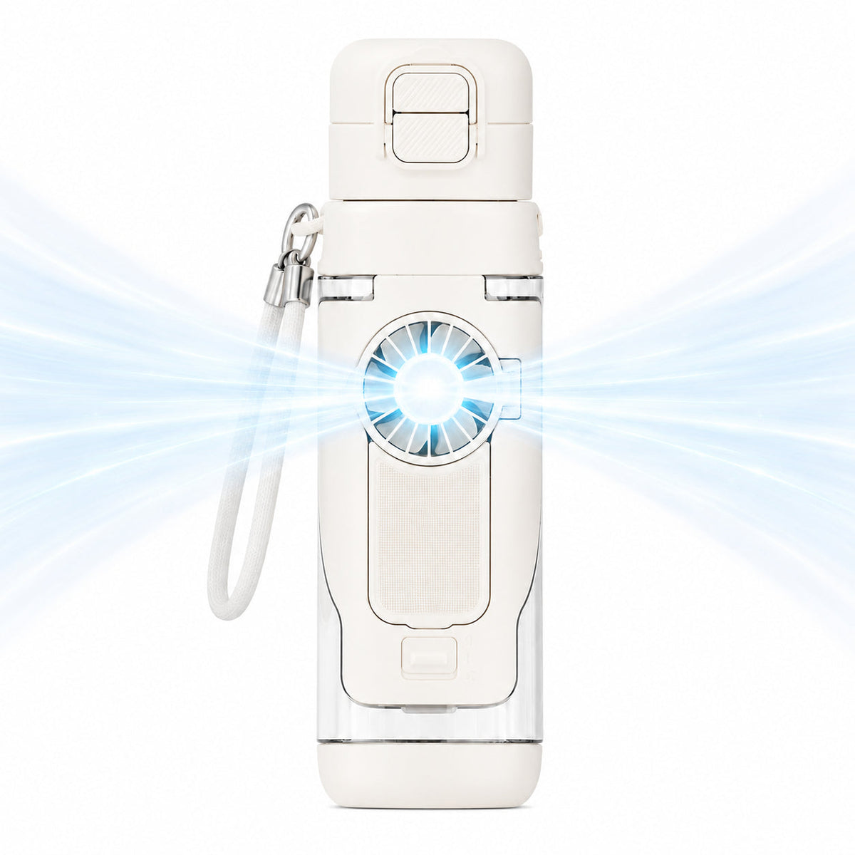 💨Spray Fan Cup – 2-in-1 Cooling Fan &amp; Double Drink Cup