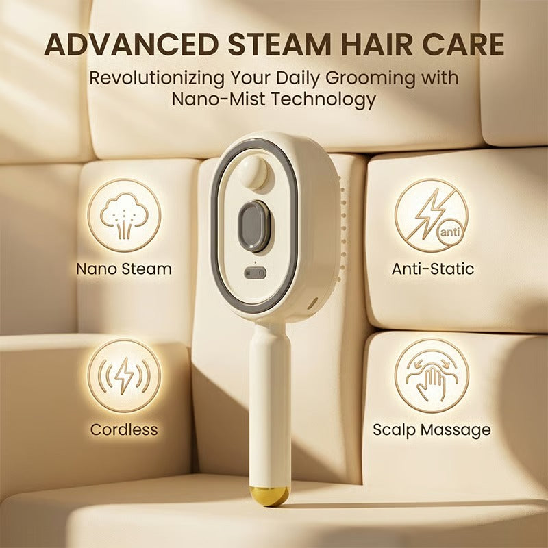 🔥Summer Limited⏳50% OFF 🔥Electric Spray Air Cushion Massage Comb